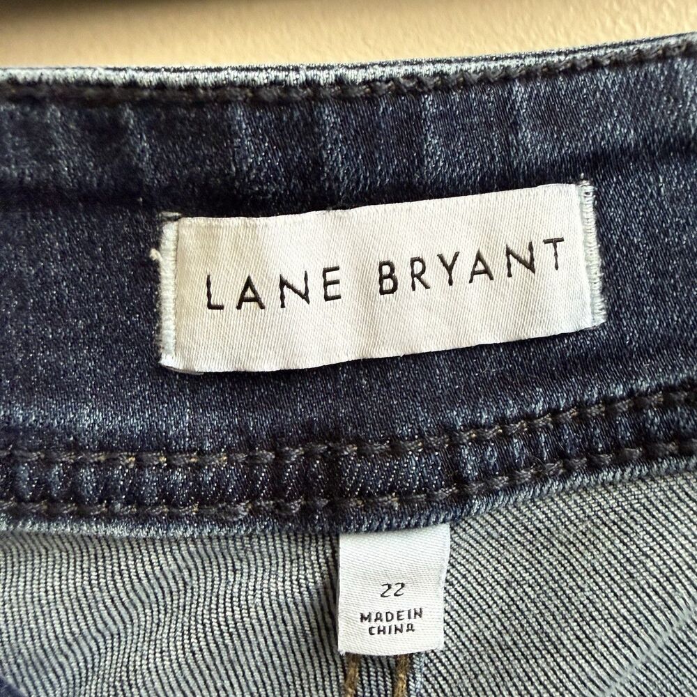Lane Bryant Studded Tuxedo Side Stripe Signature Fit High Rise Jeggings Size 22 - Picture 5 of 6